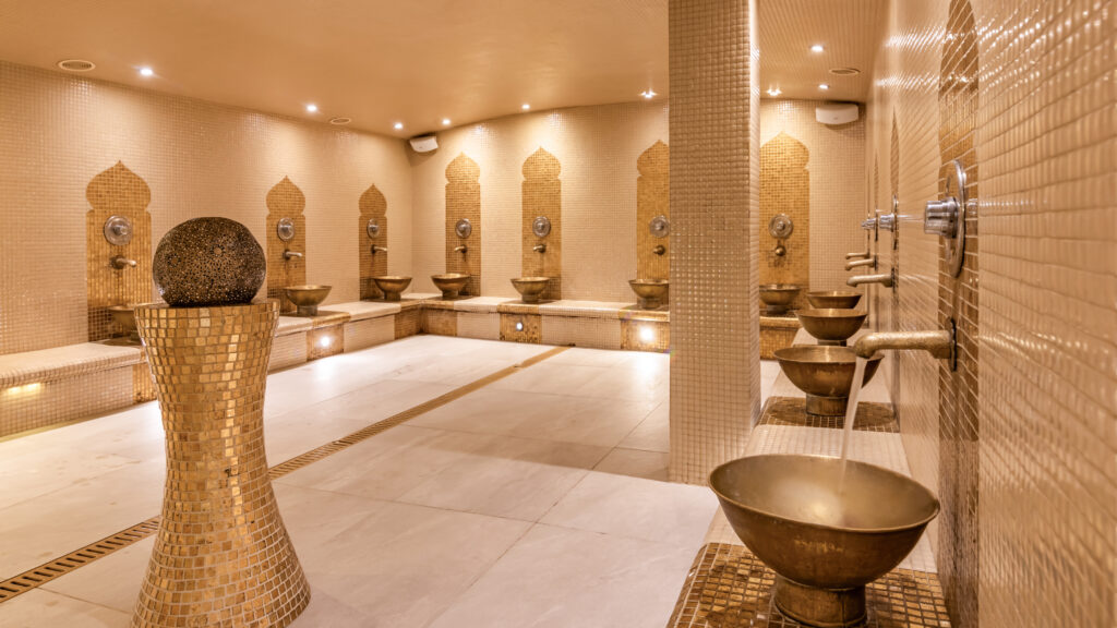hammam et spa, hammam Or, Les bains d'alia